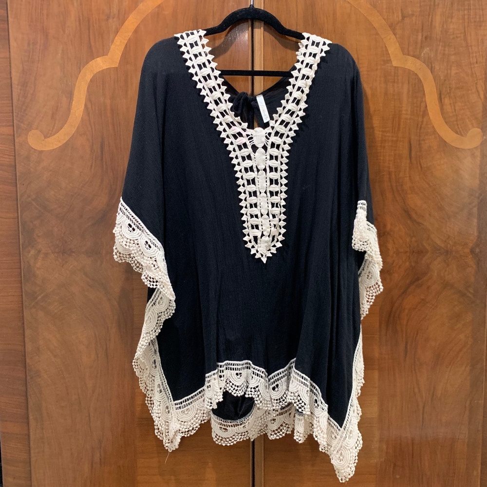 Love In Black and White Boho Romper